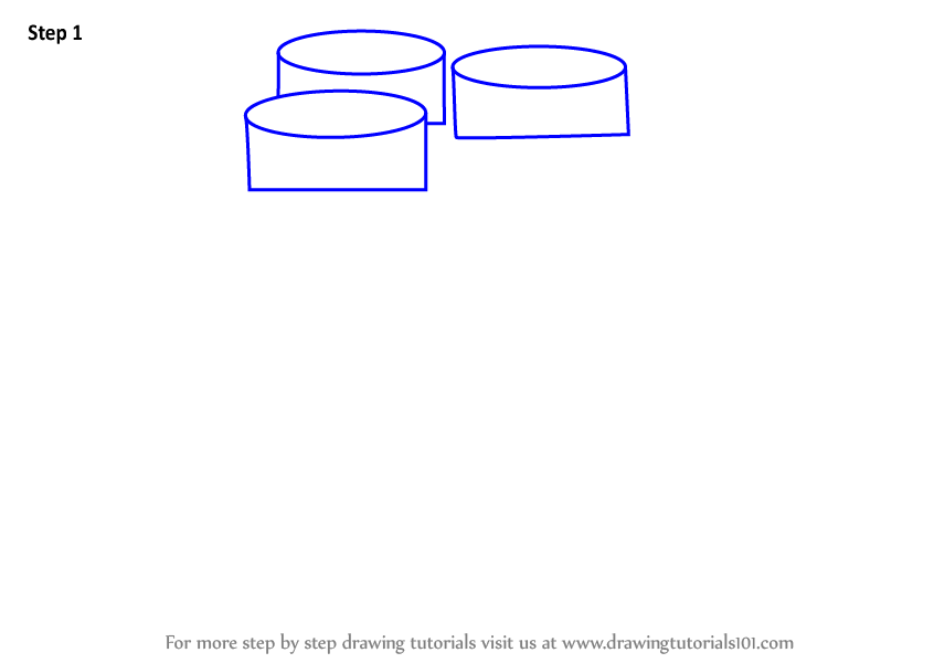 How to draw medicine bottles everyday objects step by step