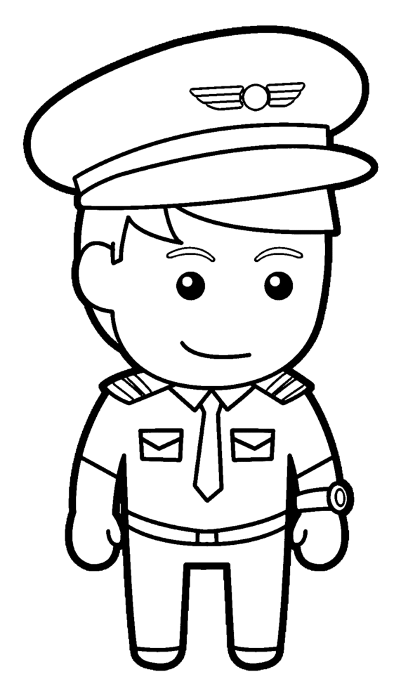 Pilot coloring sheet for kids coloring pages for kids coloring sheets for kids coloring pages