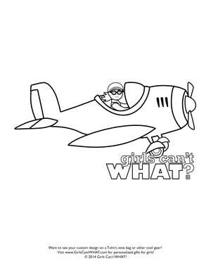 Free coloring pages girls cant what