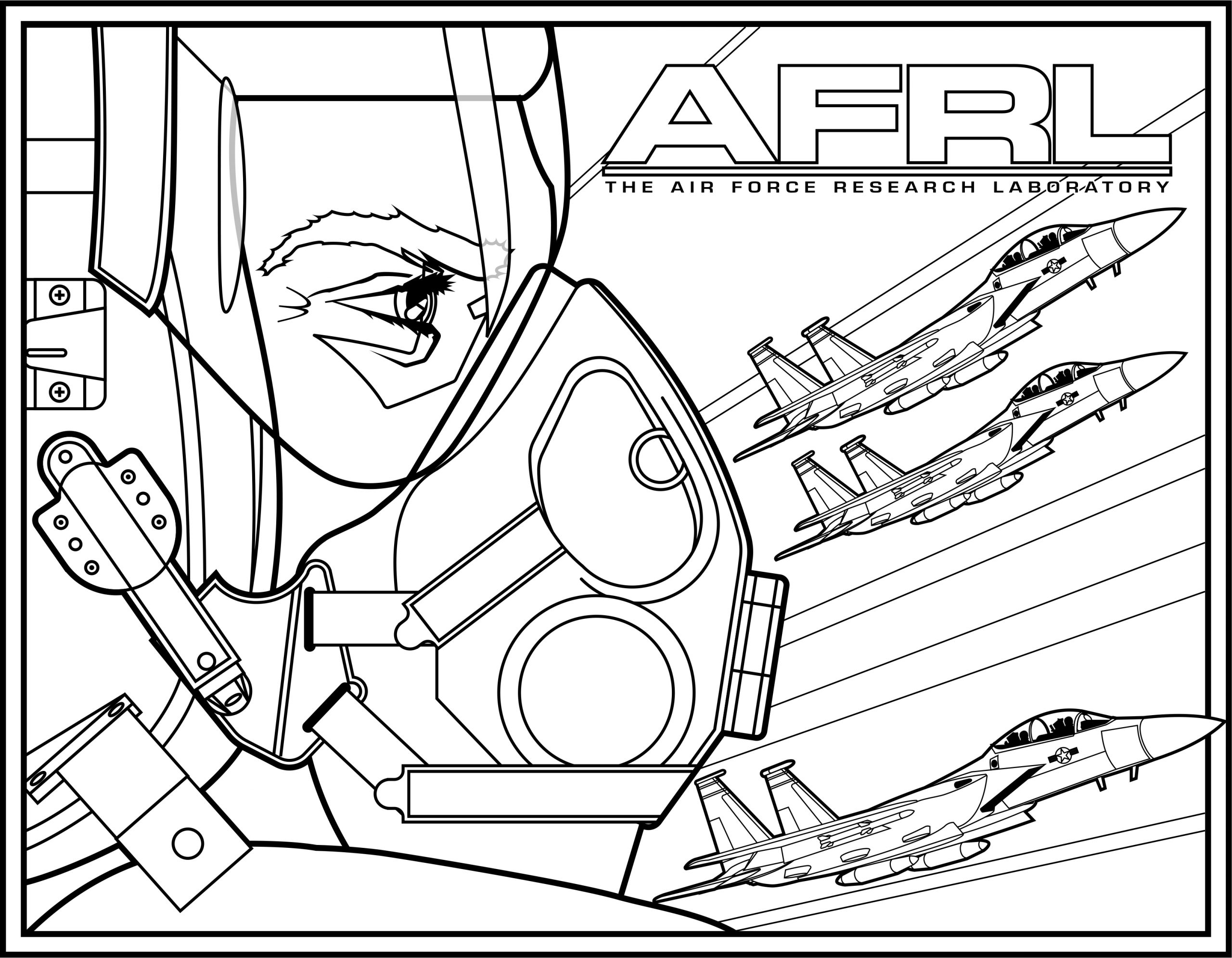 Stem coloring pages â air force research laboratory