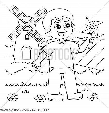 Cute funny coloring vector photo free trial bigstock