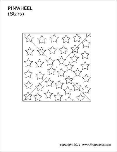 Pinwheel templates free printable templates coloring pages