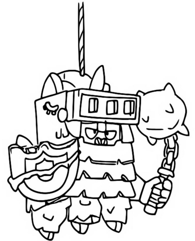 Coloring page brawl stars
