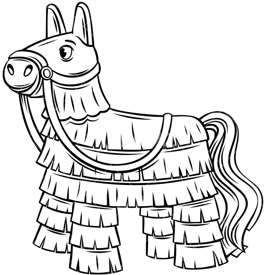 Pinata outline