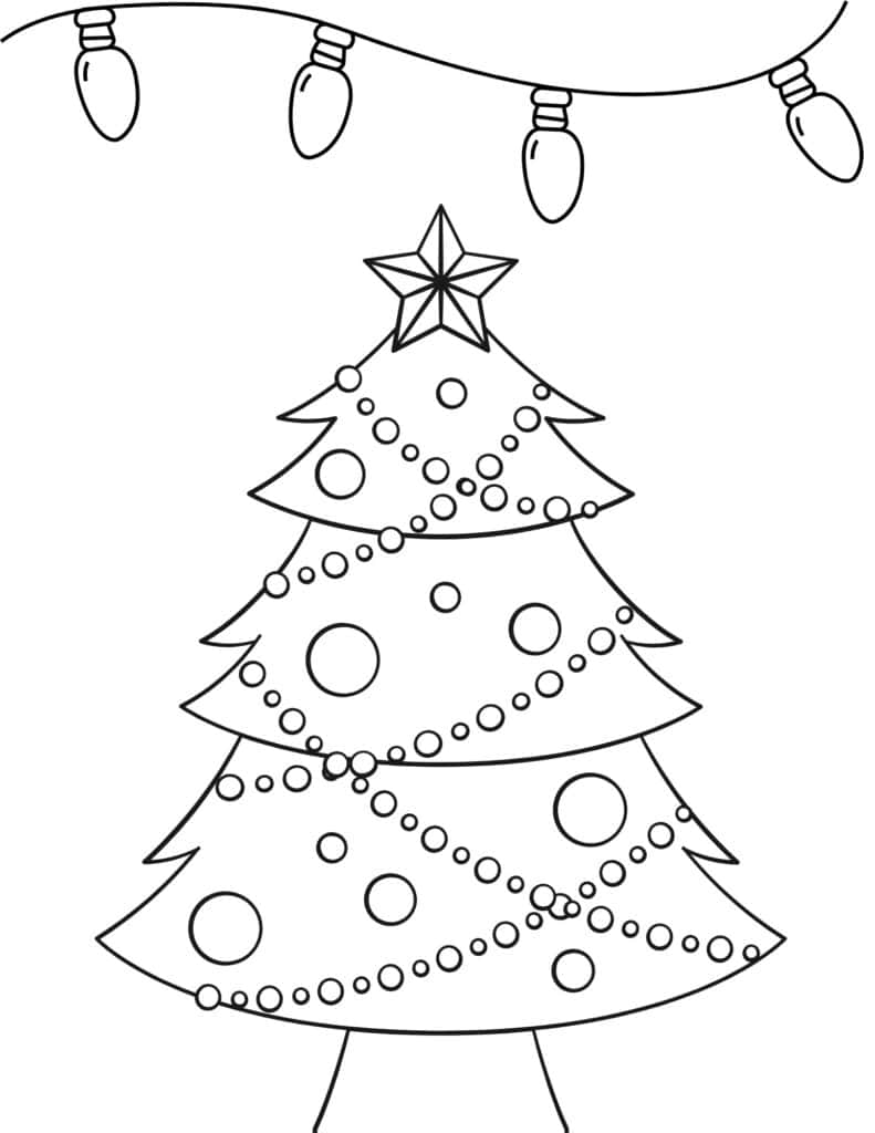 Free christmas coloring pages for kids