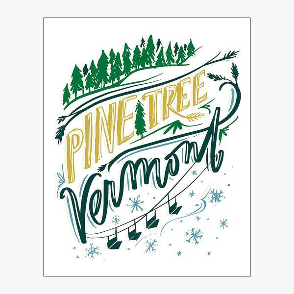 Pine tree vermont â lindsay letters