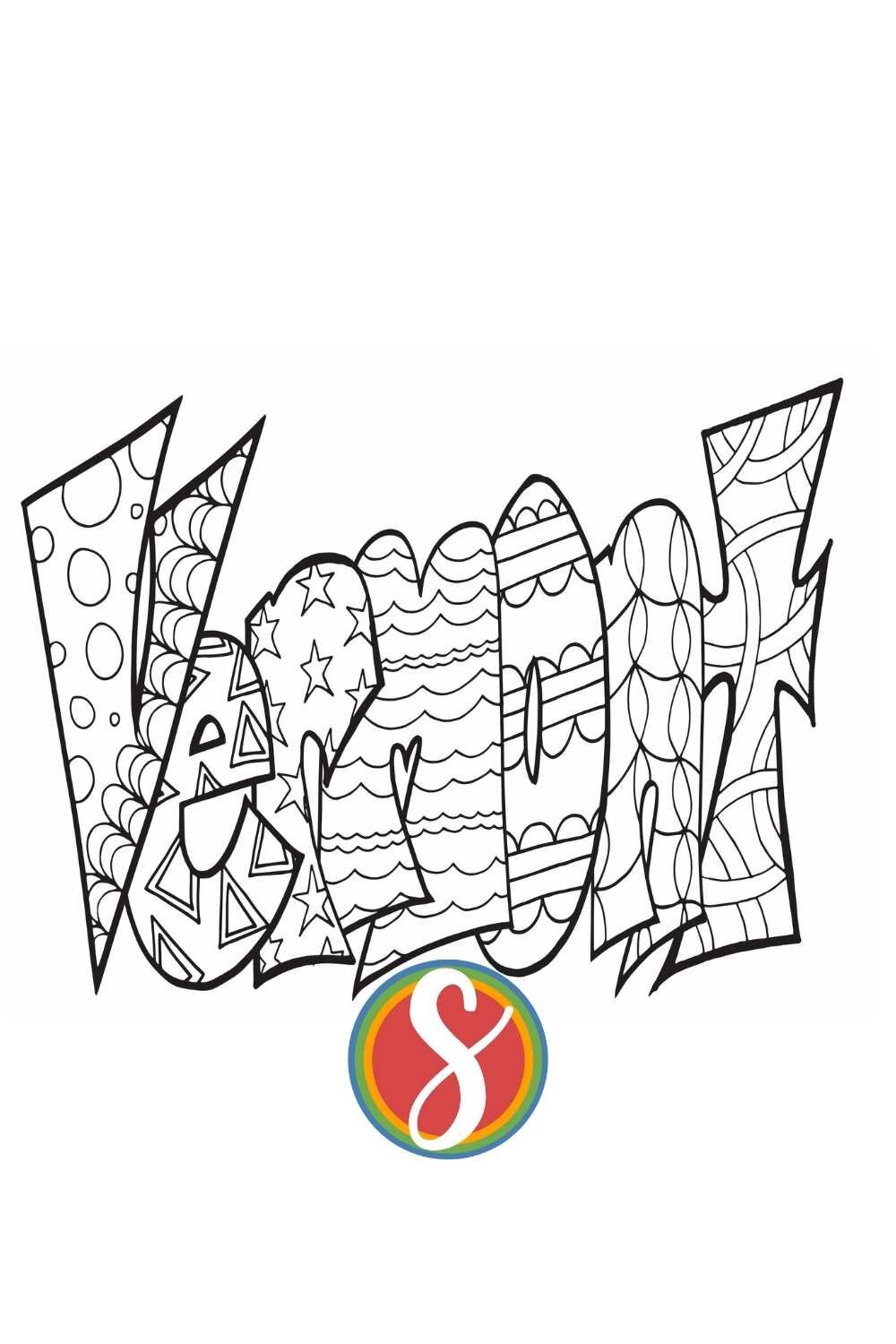 Free vermont coloring pages â stevie doodles