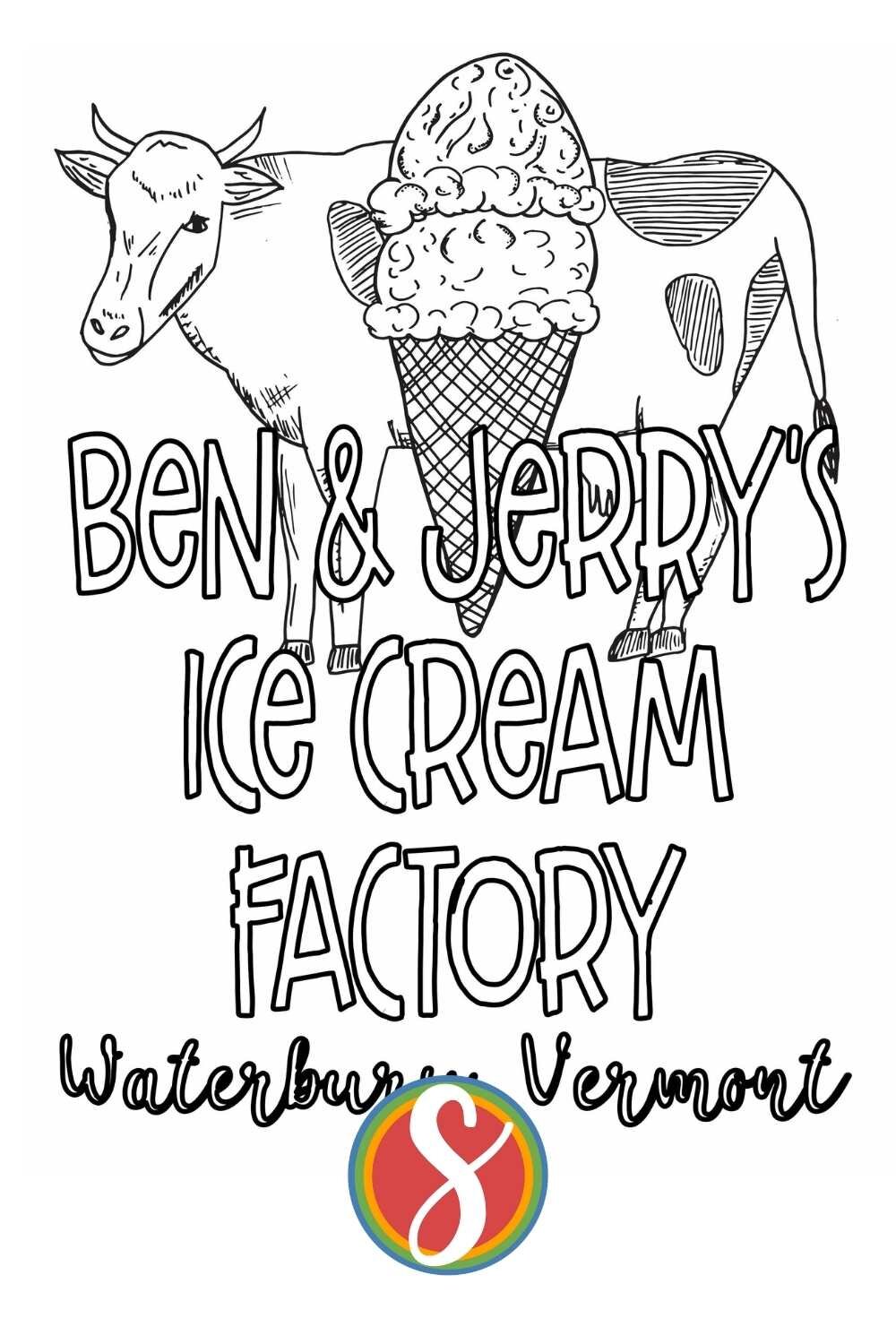 Free vermont coloring pages â stevie doodles