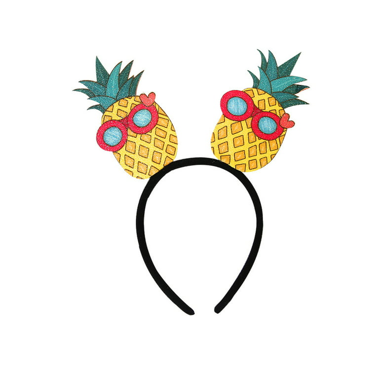 Clear printing reusable felt hair hoop