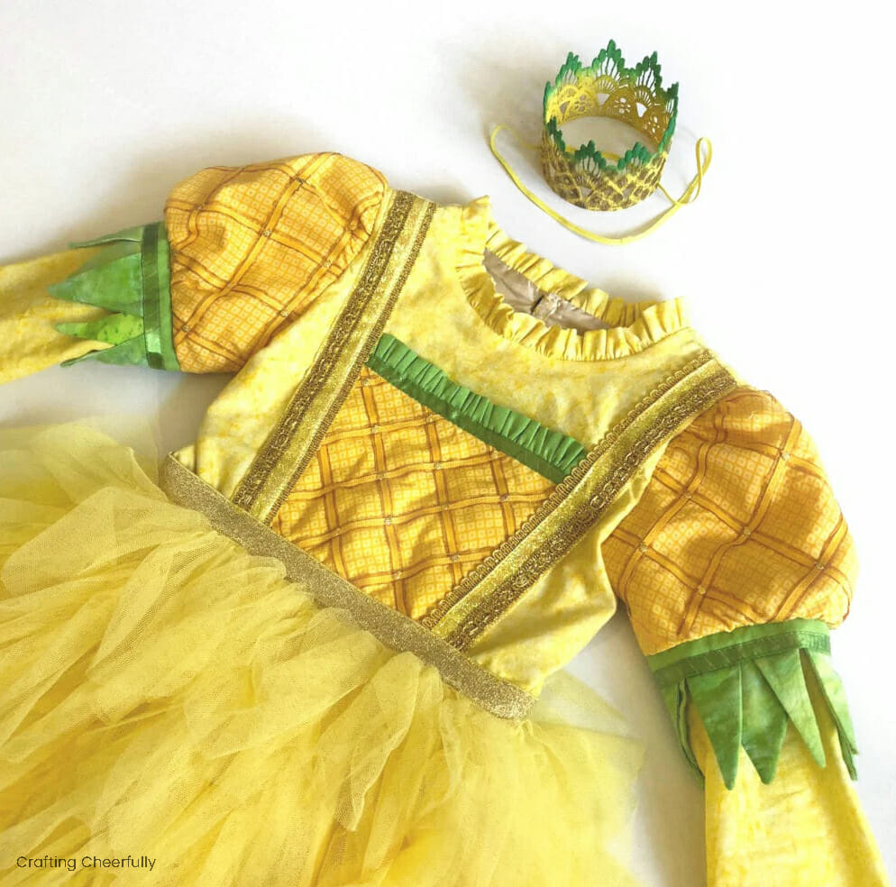 Pineapple princess halloween costume
