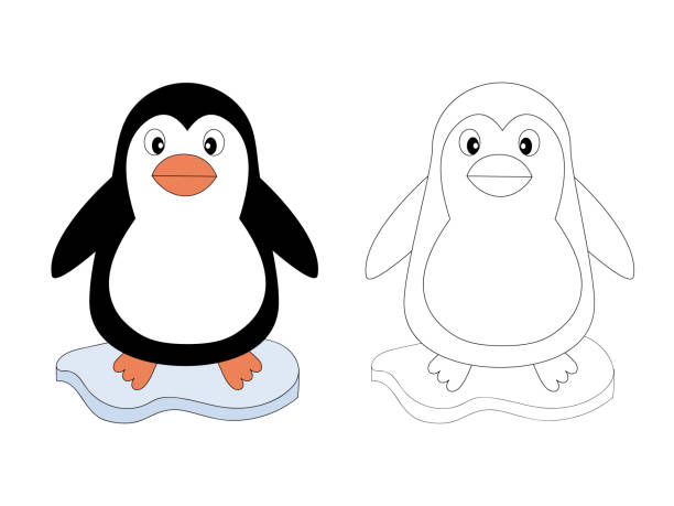 Fat happy bird stock illustrations royalty