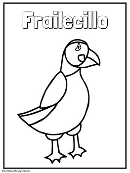 Animales del ãrtico pãginas para colorear