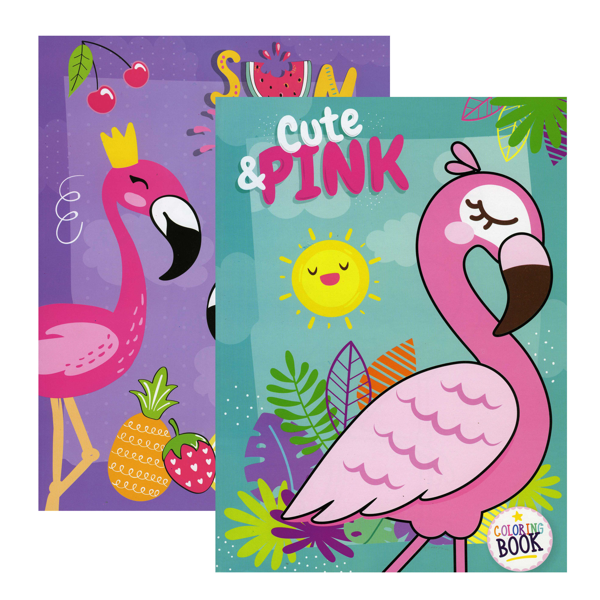 Flamingo coloring book bazic products