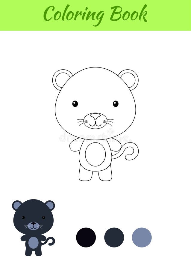 Panther coloring stock illustrations â panther coloring stock illustrations vectors clipart