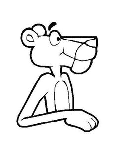 Pink panther coloring ideas pink panthers panther pink panter