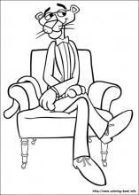 The pink panther coloring pages on coloring