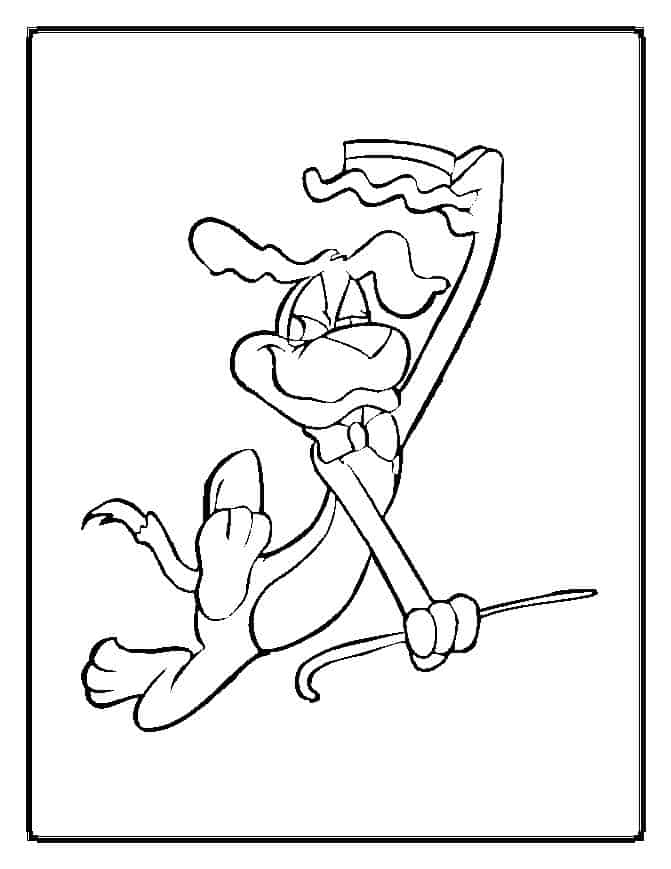 Your kids will love these dog coloring pages