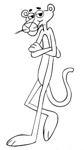 Pink panther malvorlagen