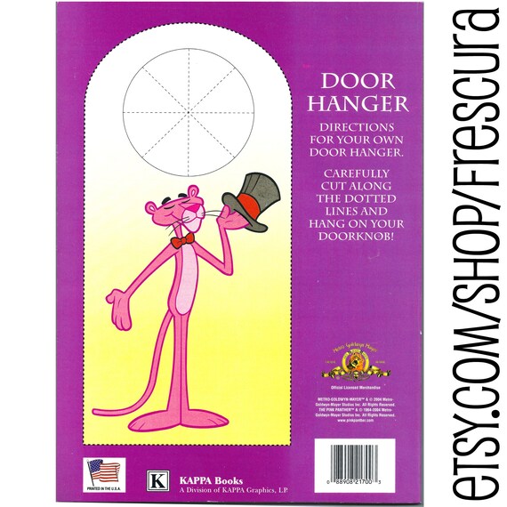 Pink panther coloring activity book metro
