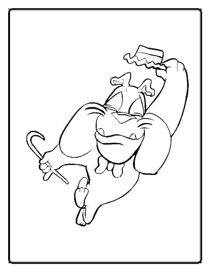 Your kids will love these dog coloring pages