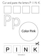Pink coloring pages