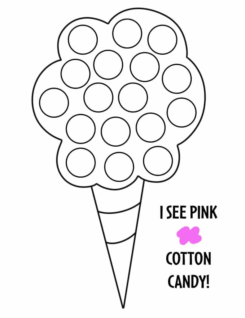 Pink color activities and worksheets for preschool â the hollydog blog