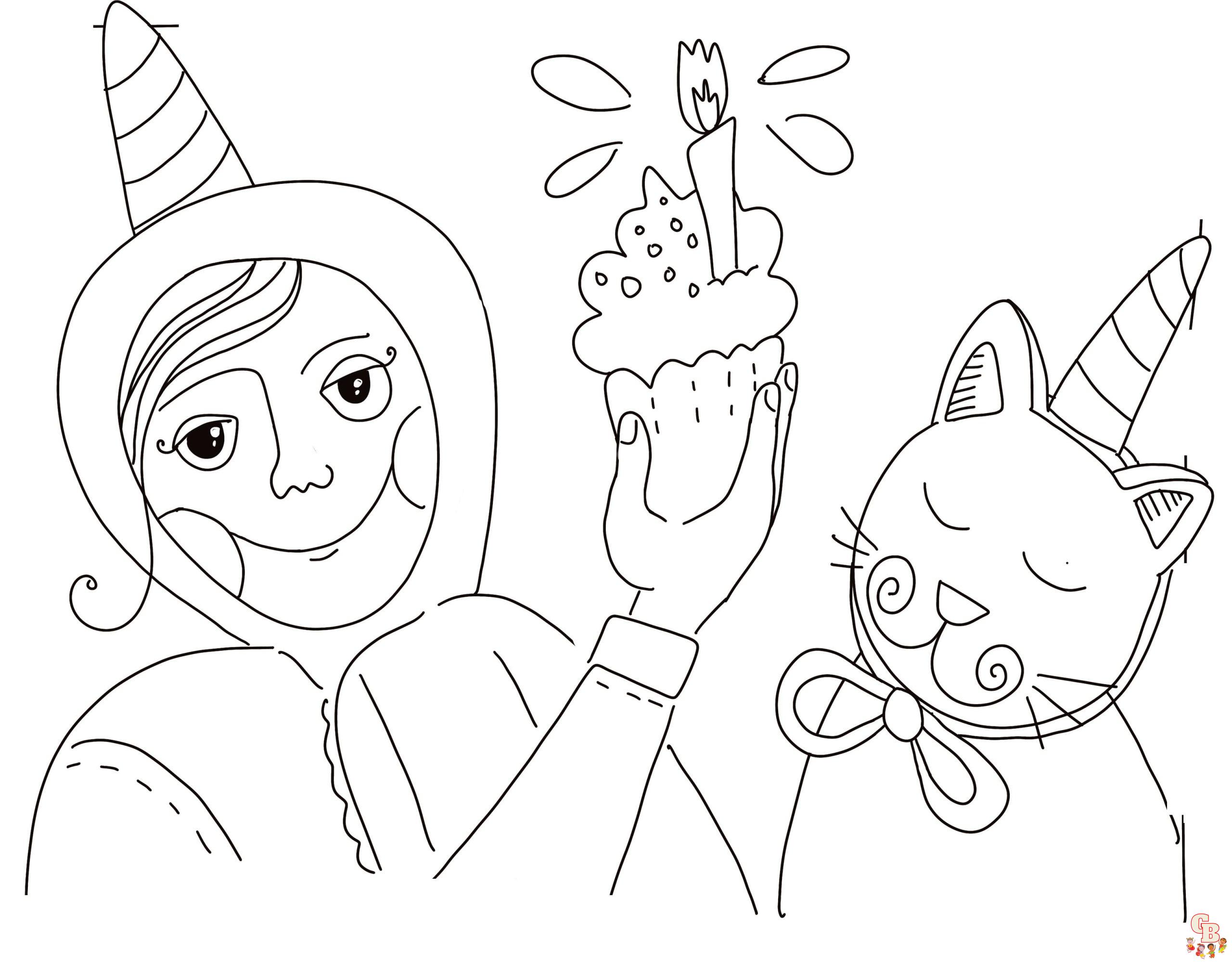 Printable pinkalicious coloring pages free for kids and adults