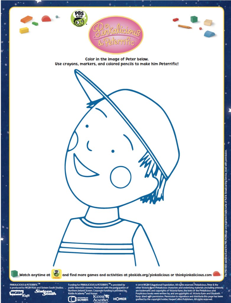 Pinkalicious peterrific on x color your own picture of peter you can download and print this coloring sheet for free from pbs kids pinkaliciouspbs download now httpstcojdjkmzfm httpstcozaeyruwc x