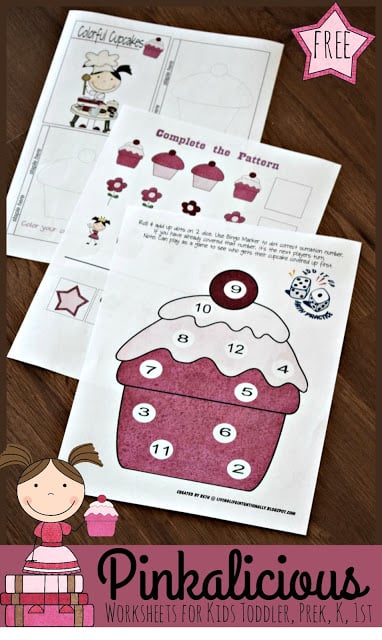 Free printable pinkalicious worksheets for kids