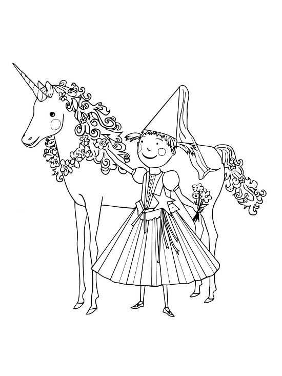 Printable pinkalicious coloring pages