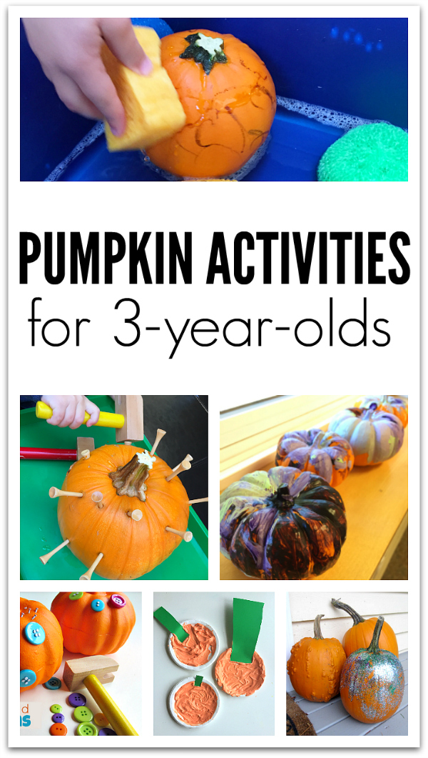 Pumpkin crafts and activities for year olds