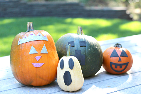 Easy no mess pumpkin carving