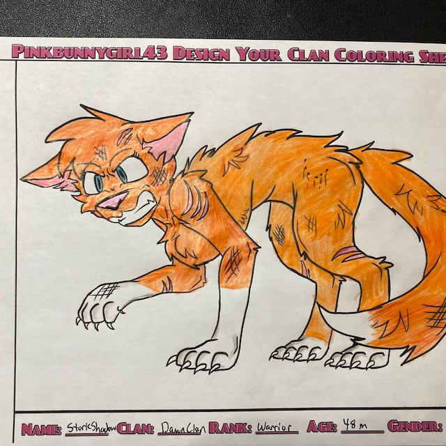Design your own clan downloadable coloring sheets