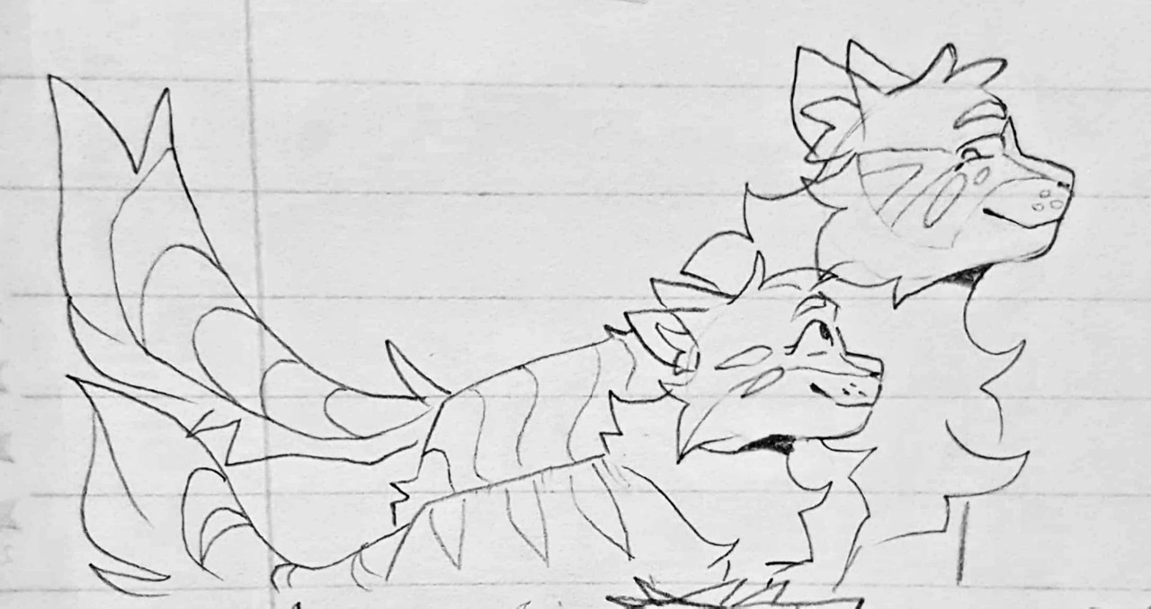 Haha yeah â a bunches of warrior cat stuff some of which