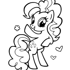 Pinkie pie coloring pages printable for free download