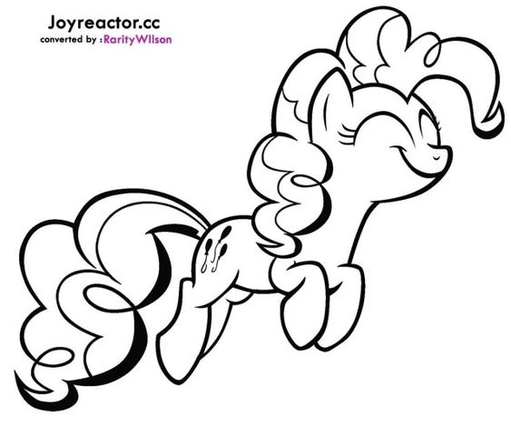 Explore the magic of pinkie pie coloring pages