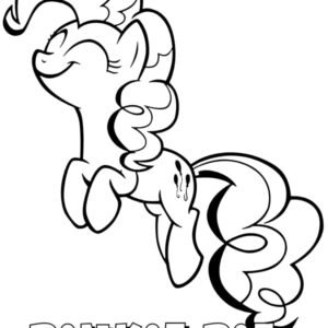 Pinkie pie coloring pages printable for free download