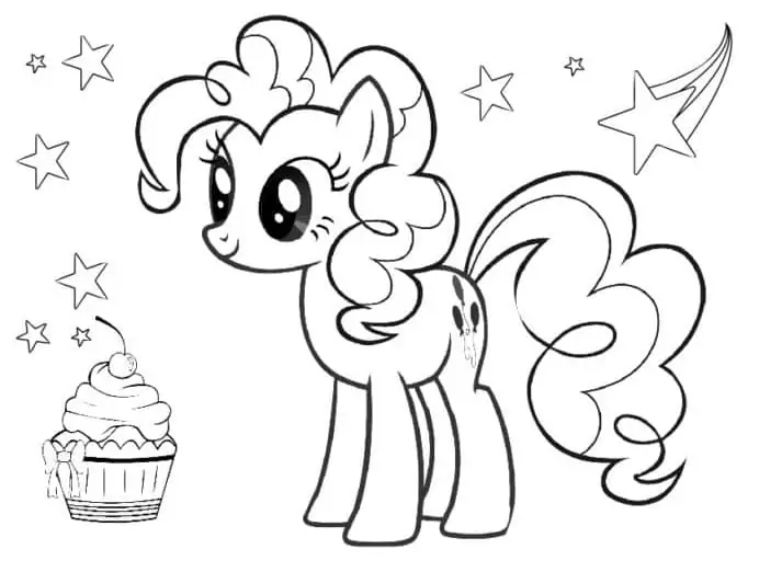 Pinkie pie malvorlagen