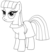 My little pony pinkie pie coloring page free printable coloring pages