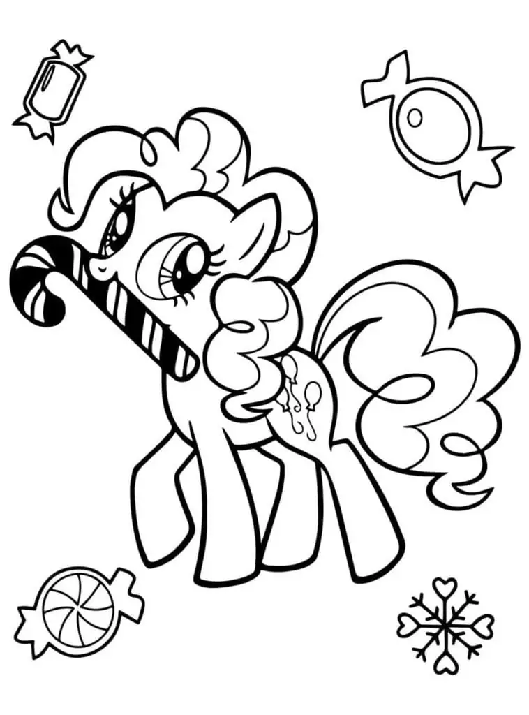 Pinkie pie malvorlagen
