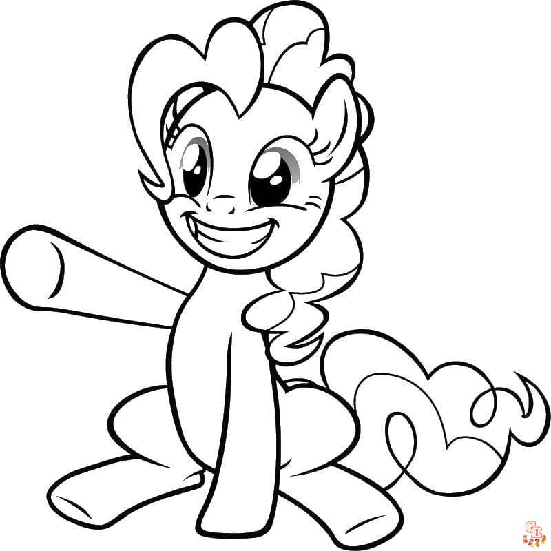 My little pony coloring pages for kids