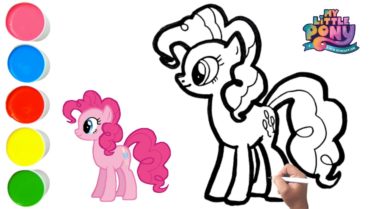 How to draw pinkie pie fro y little pony