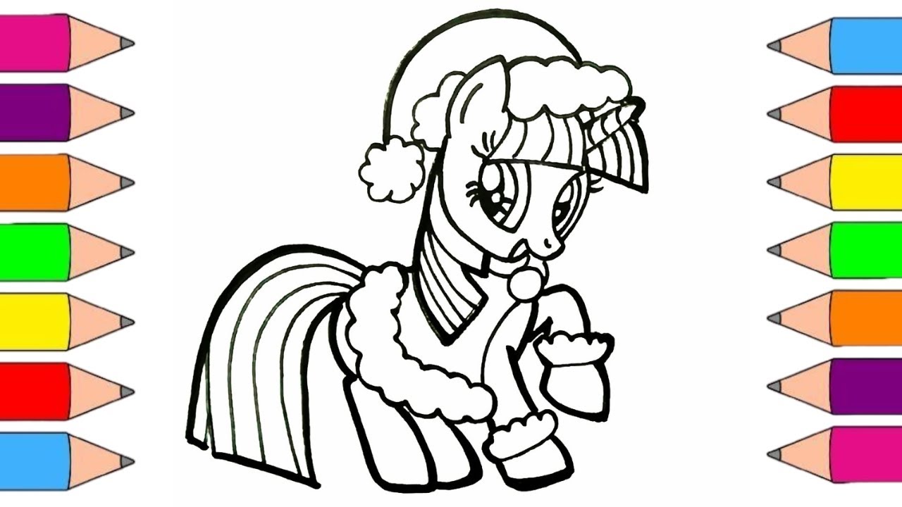 Y little ponyhow to draw twilight sparklecoloring