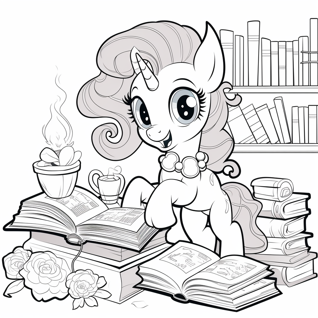 Cute my little pony coloring pages for mlp