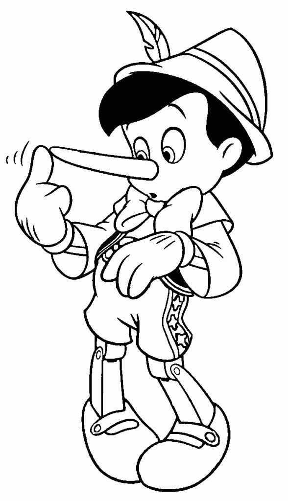 Free printable pinocchio coloring pages for kids cartoon coloring pages disney coloring pages coloring pictures