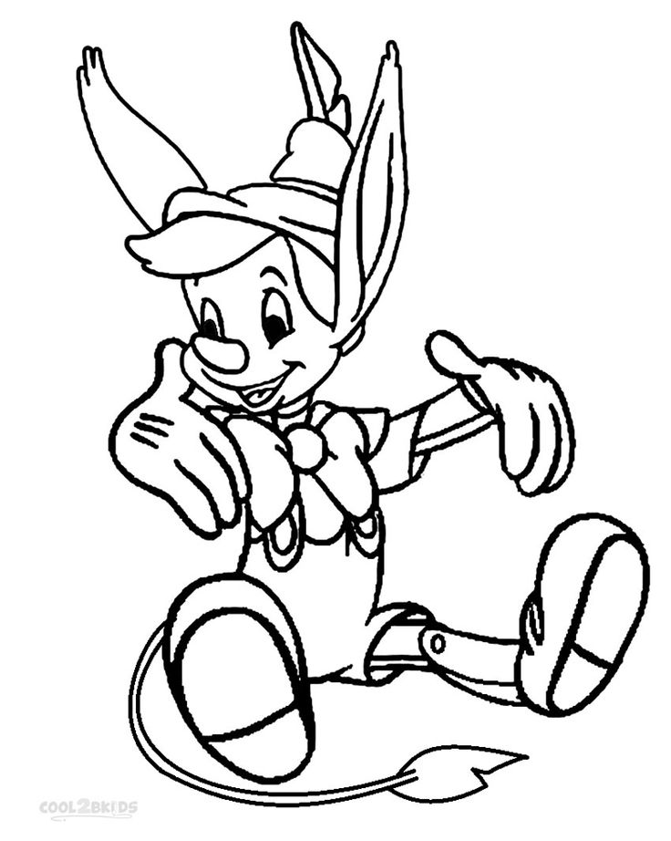 Printable pinocchio coloring pages for kids coolbkids disney coloring pages coloring pages coloring pages for kids