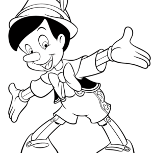 Pinocchio coloring pages printable for free download
