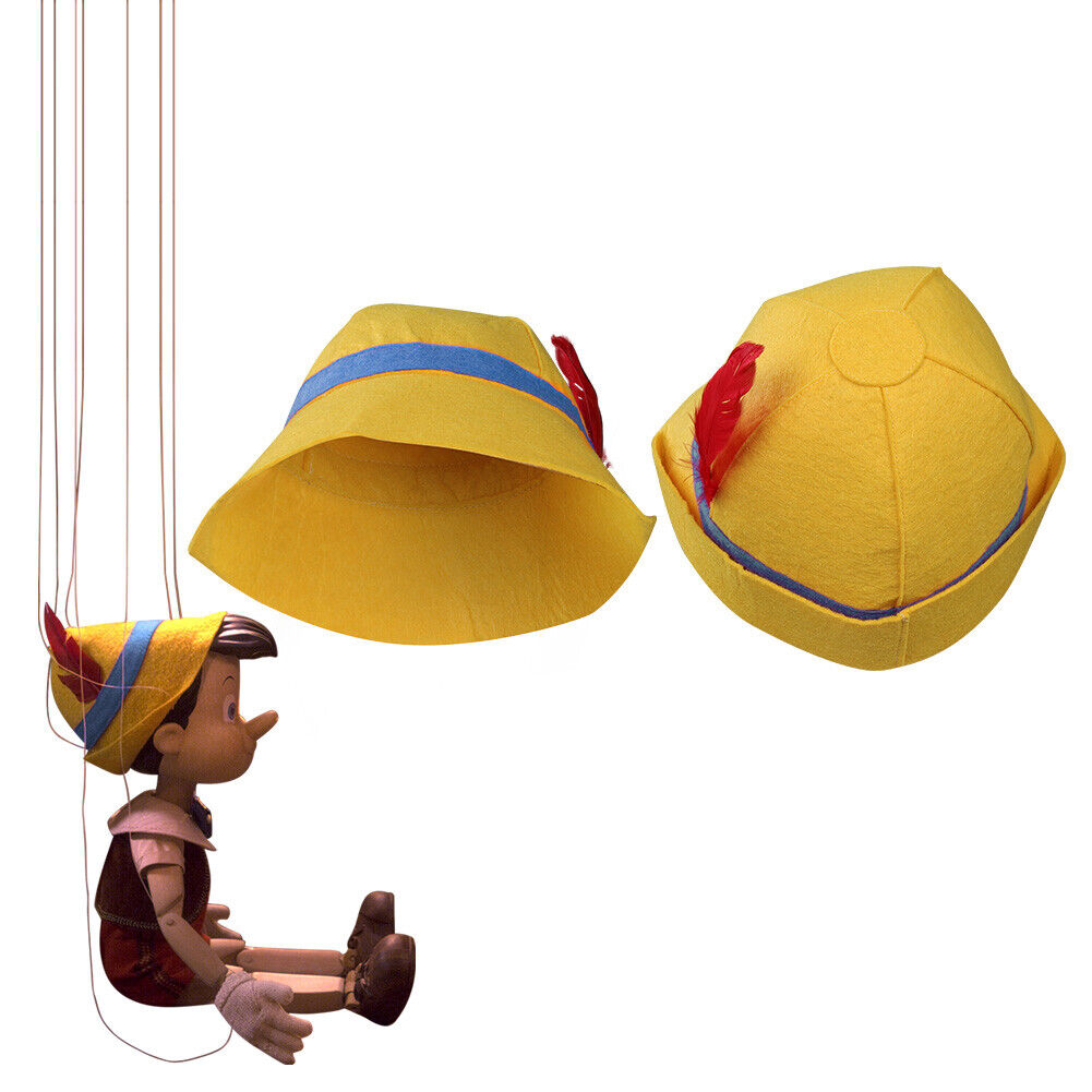 Kids pinocchio cosplay hat p halloween rnival costume accessories prop