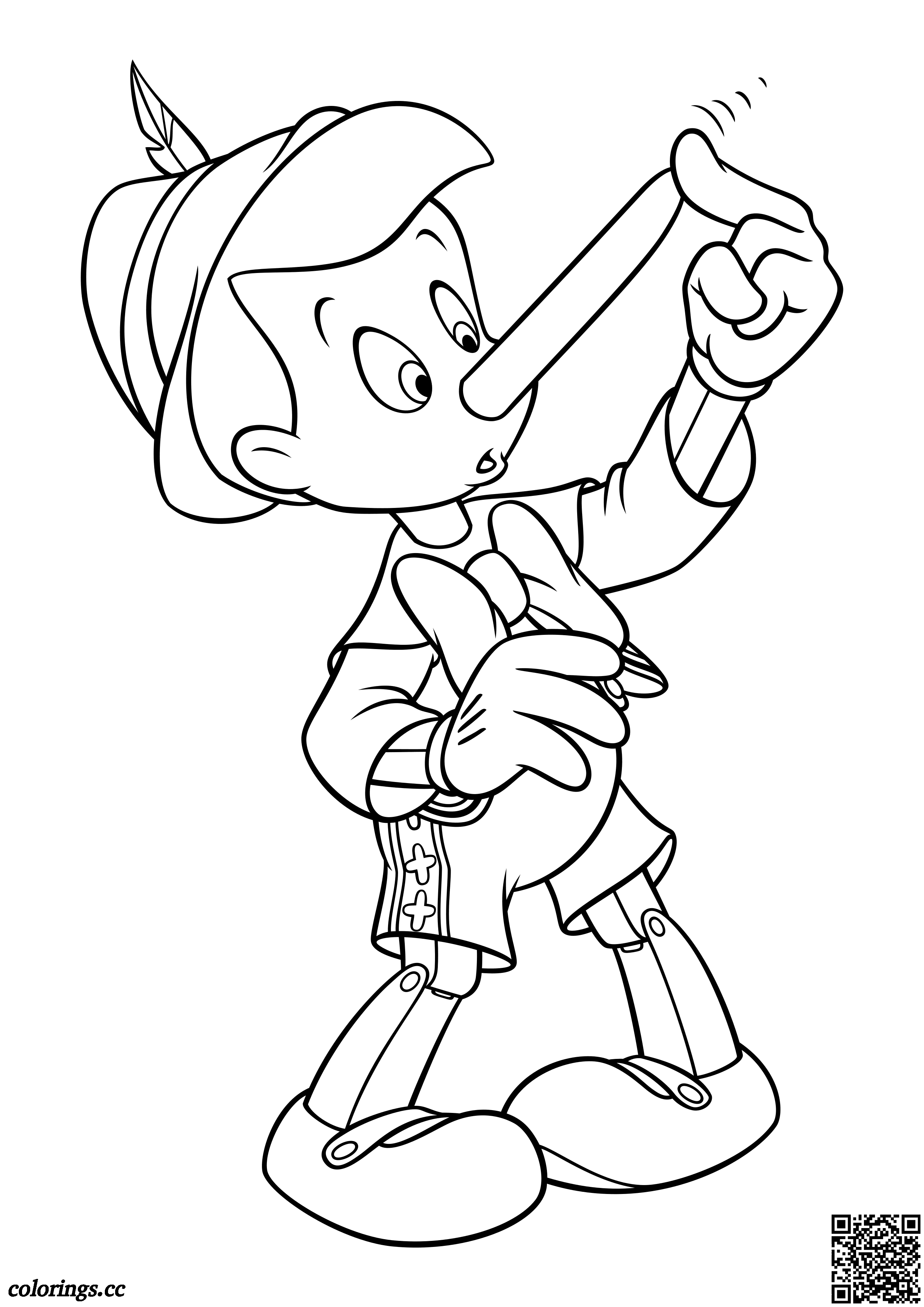 Pinohios nose grew coloring pages pinohio coloring pages