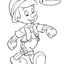 Pinocchio coloring pages